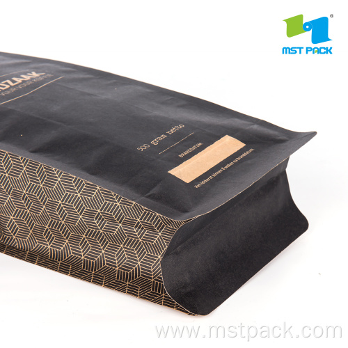 Box Pouch Kraft Paper Bag Coffee Foil Packaging